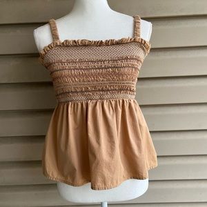 •Old Navy• Women’s Smocked Babydoll Sleeveless Top - Size Medium
